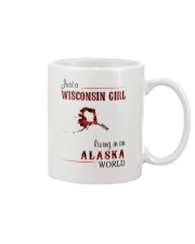 WISCONSIN GIRL LIVING IN ALASKA WORLD Mug thumbnail