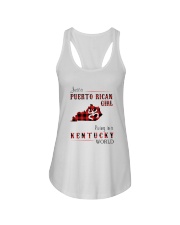 PUERTO RICAN GIRL LIVING IN KENTUCKY WORLD Ladies Flowy Tank thumbnail