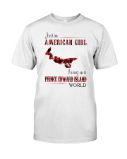 AMERICAN GIRL LIVING IN PRINCE EDWARD WORLD Classic T-Shirt front