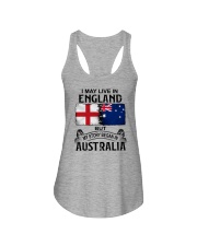 LIVE IN ENGLAND BEGAN IN AUSTRALIA Ladies Flowy Tank thumbnail