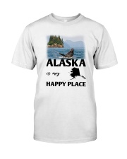 ALASKA IS MY HAPPY PLACE Classic T-Shirt thumbnail