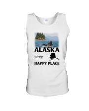 ALASKA IS MY HAPPY PLACE Unisex Tank thumbnail