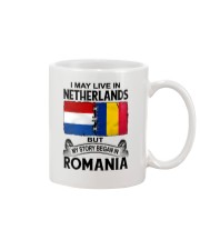 LIVE IN NETHERLANDS BEGAN IN ROMANIA ROOT WOMEN Mug thumbnail