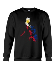 Philippines Map Flag Crewneck Sweatshirt tile