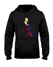 Philippines Map Flag Hooded Sweatshirt tile