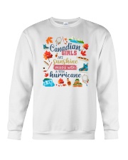 CANADIAN GIRLS SUNSHINE MIXED HURRICANE Crewneck Sweatshirt tile