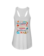 CANADIAN GIRLS SUNSHINE MIXED HURRICANE Ladies Flowy Tank tile