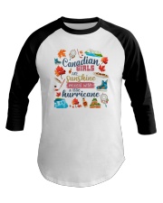 CANADIAN GIRLS SUNSHINE MIXED HURRICANE Baseball Tee tile