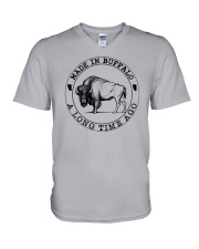 MADE IN BUFFALO A LONG TIME AGO V-Neck T-Shirt tile