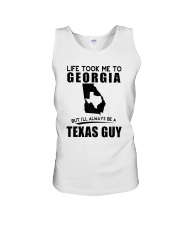 TEXAS GUY LIFE TOOK TO GEORGIA Unisex Tank tile