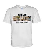 Made In South Carolina A Really Long Time Ago V-Neck T-Shirt tile