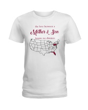 PENNSYLVANIA FLORIDA THE LOVE MOTHER AND SON Ladies T-Shirt thumbnail