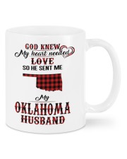 He Sent Me My Oklahoma Husband Mugs tile