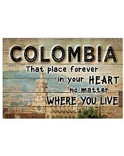 COLOMBIA THAT PLACE FOREVER IN YOUR HEART 17x11 Poster front