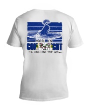 Made In Connecticut A Long Long Time Ago V-Neck T-Shirt tile