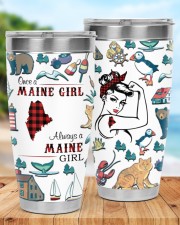 Once A Maine Girl Plaid Pattern 30oz Tumbler aos-30oz-tumbler-lifestyle-front-07