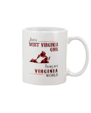 WEST VIRGINIA GIRL LIVING IN VIRGINIA WORLD Mug thumbnail