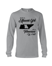 JUST A MISSOURI GIRL IN A TENNESSEE WORLD Long Sleeve Tee thumbnail