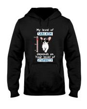 Chihuahua My Level Of Sarcasm Hooded Sweatshirt tile