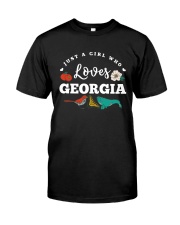 Just A Girl Symbols Georgia Classic T-Shirt tile