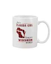 FLORIDA GIRL LIVING IN WISCONSIN WORLD Mug thumbnail
