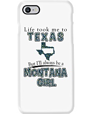 MONTANA GIRL LIFE TOOK TO TEXAS Phone Case tile