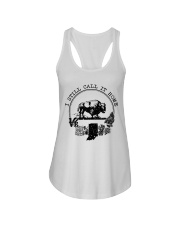 Indiana It Home Symbols Ladies Flowy Tank tile