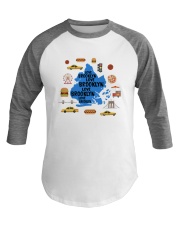 Love Symbols Brooklyn Baseball Tee tile