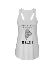 That's Right I'm From Maine Ladies Flowy Tank tile