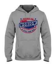 Made In Ohio A Long Time Ago Hooded Sweatshirt front