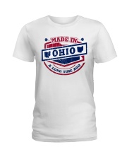 Made In Ohio A Long Time Ago Ladies T-Shirt tile