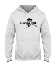 Alaska Girl Map Hooded Sweatshirt tile