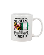 LIVE IN MARYLAND BEGAN IN NIGERIA Mug tile