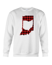 OHIO IN INDIANA WORLD Crewneck Sweatshirt thumbnail