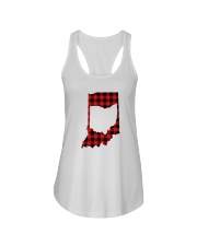 OHIO IN INDIANA WORLD Ladies Flowy Tank thumbnail