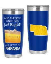 The Wise Moved To Nebraska 20oz Tumbler tile