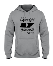 JUST A MAINE GIRL IN A TENNESSEE WORLD Hooded Sweatshirt thumbnail