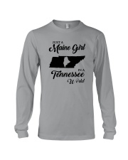 JUST A MAINE GIRL IN A TENNESSEE WORLD Long Sleeve Tee thumbnail