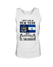 LIVE IN NEW YORK BEGAN IN EL SALVADOR Unisex Tank thumbnail