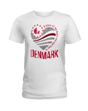 A PIECE OF MY HEART AND SOUL LIVES IN DENMARK Ladies T-Shirt front