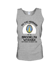 I'M THE HUSBAND OF A BROOKLYN WOMAN Unisex Tank thumbnail