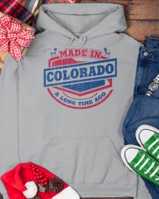 Made In Colorado A Long Time Ago Hooded Sweatshirt custom-hoodie-sweatshirt-lifestyle-front-231