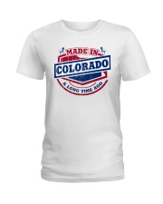 Made In Colorado A Long Time Ago Ladies T-Shirt tile