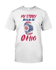 My Story Began In Ohio Classic T-Shirt tile