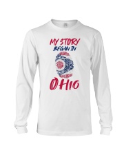 My Story Began In Ohio Long Sleeve Tee tile