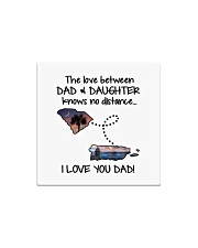 PUERTO RICO SC THE LOVE DAD AND DAUGHTER Square Magnet tile