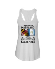 LIVE IN MARYLAND BEGAN IN GUATEMALA Ladies Flowy Tank thumbnail