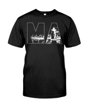 Massachusetts MA Landscape Classic T-Shirt tile