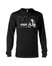 Massachusetts MA Landscape Long Sleeve Tee tile