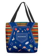 Oregon Symbols Personalized Name All Over Tote All-over Tote front